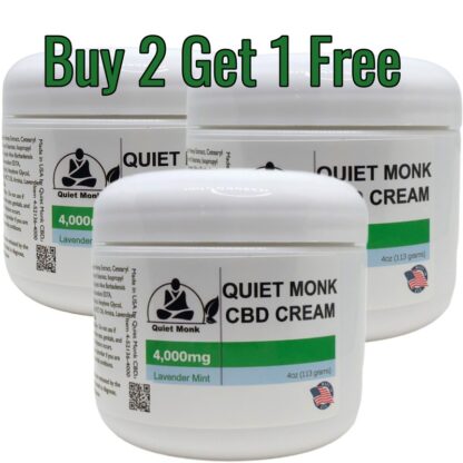 Buy 2 Get 1 Free 4000mg cbd cream